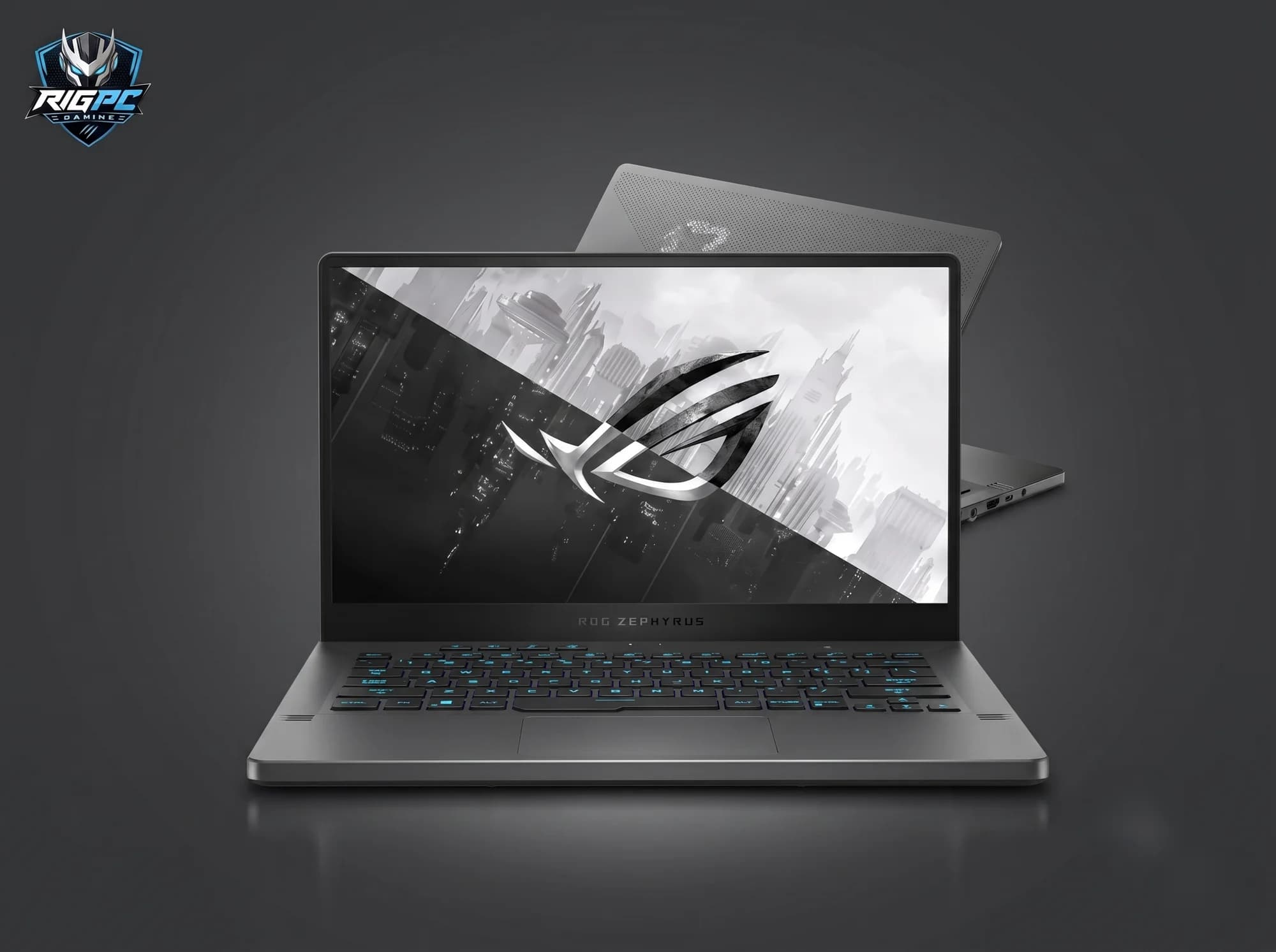 Laptop Gaming ASUS ROG Zephyrus G14 GA401QM Ryzen 9 5900HS RTX 3060 6GB — laptop cũ đã kiểm định tại RIGPC TP.HCM