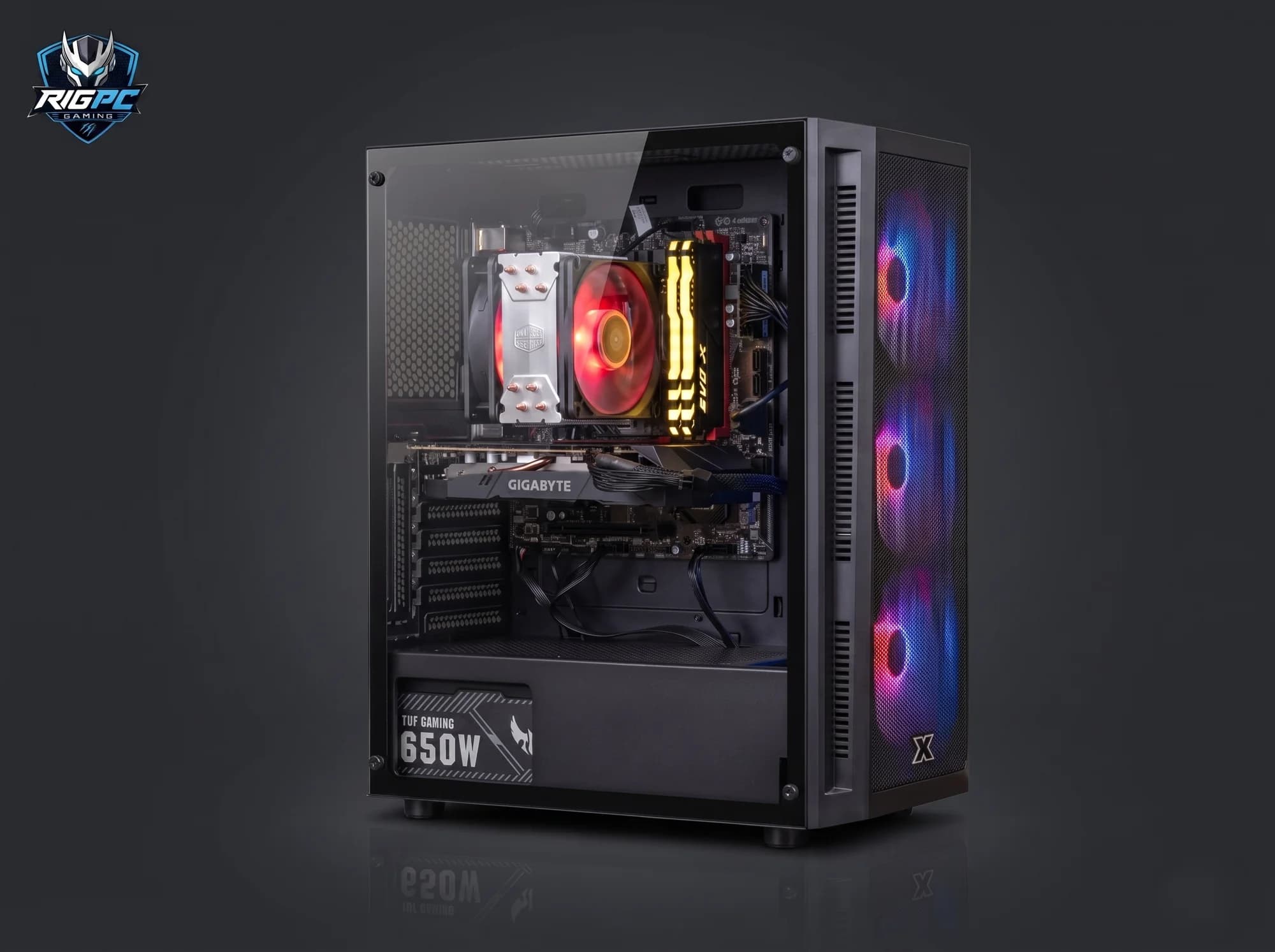 PC Gaming i5-10400 RTX 3050 6GB RAM 8GB SSD 256GB — PC gaming đã kiểm định tại RIGPC TP.HCM