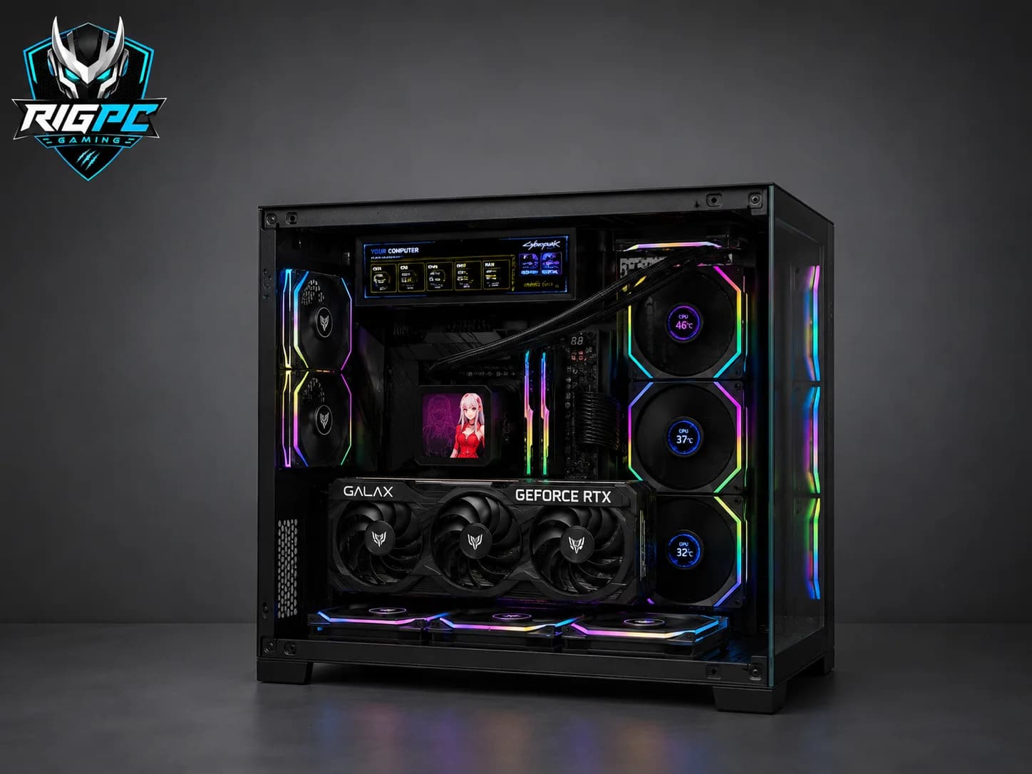 PC Gaming Ryzen 9 7950X3D RTX 5080 – Game AAA 4K, Black Myth Wukong, Cyberpunk — PC gaming đã kiểm định tại RIGPC TP.HCM