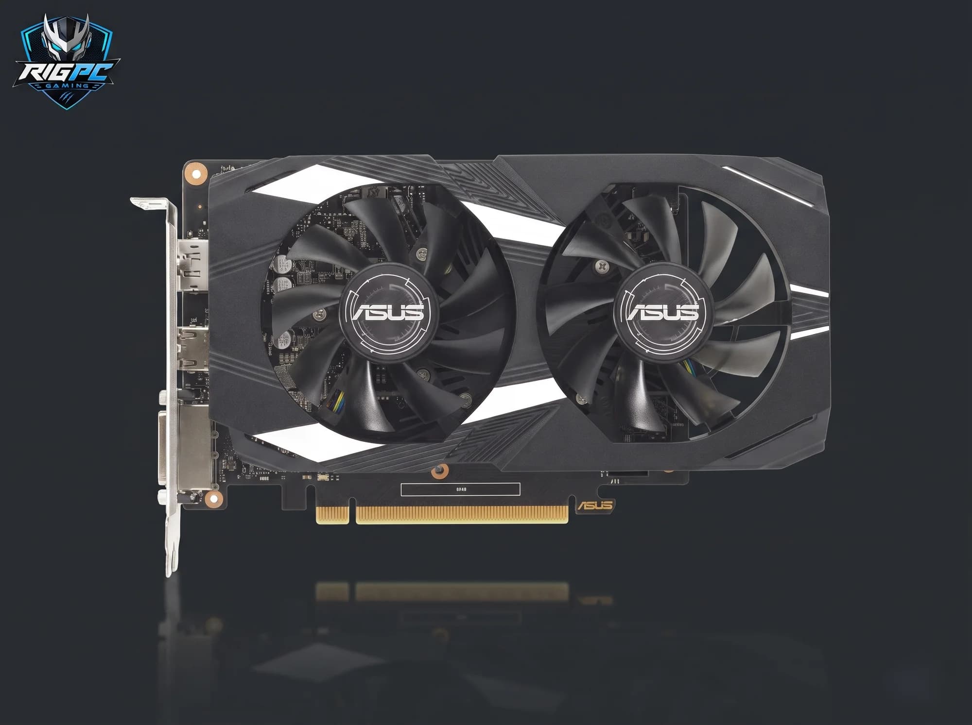 VGA ASUS Dual GTX 1650 OC 4GB GDDR6 P V2 — linh kiện máy tính tại RIGPC TP.HCM