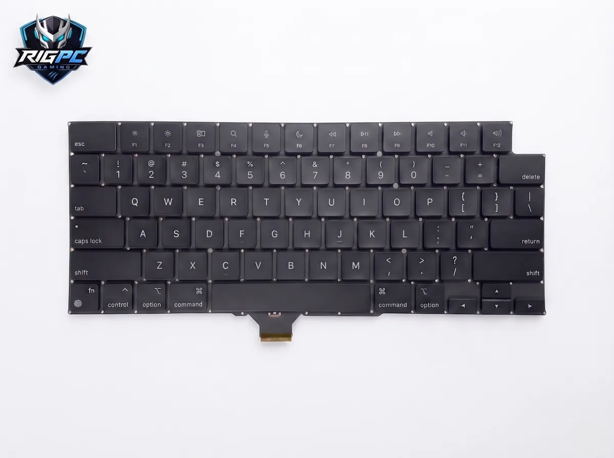 Bàn phím cắt kéo đúng chuẩn máy — ảnh thực tế tại RIGPC