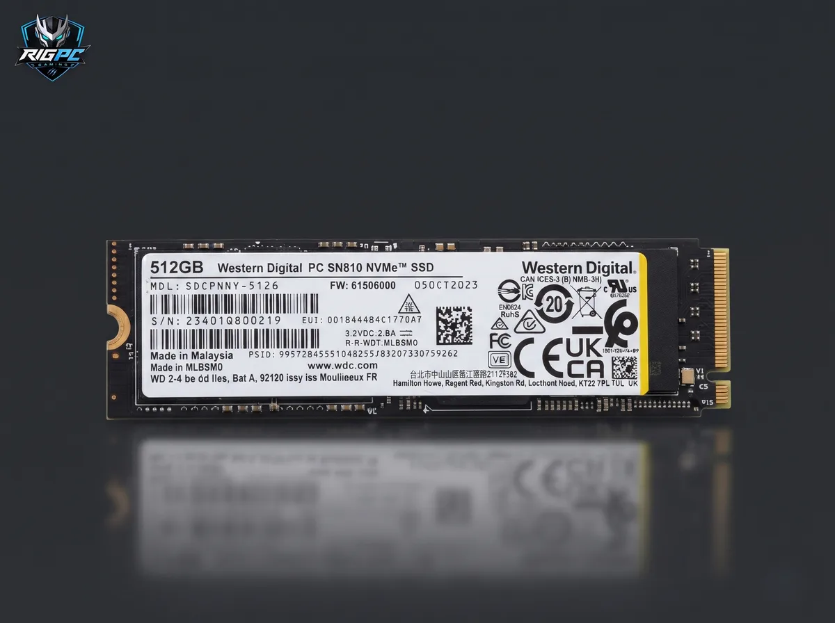 Linh kiện — Nâng cấp SSD laptop thực tế tại RIGPC