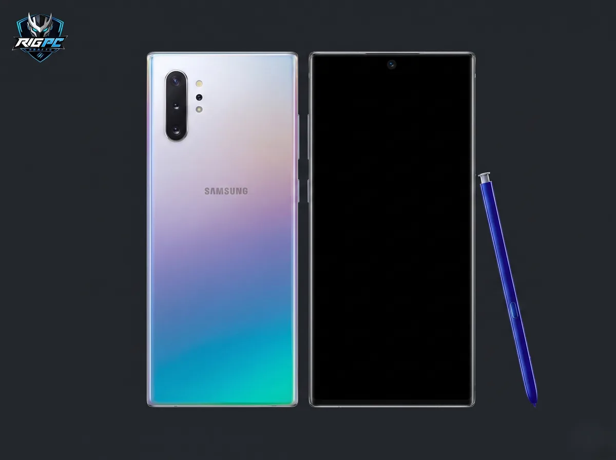 Mặt trước Galaxy Note 10 Plus — ảnh thực tế tại RIGPC