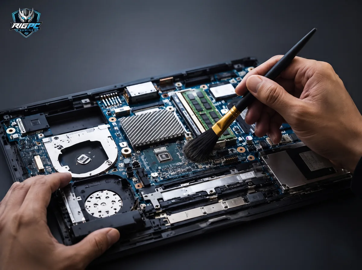 Linh kiện — Sửa main laptop thực tế tại RIGPC